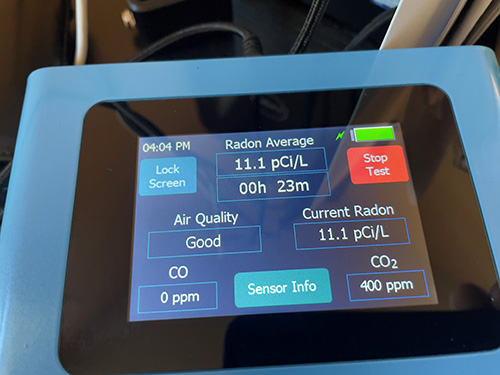Indoor Air Quality Testing, Inspected by Showalter Property Consultants in Maryland