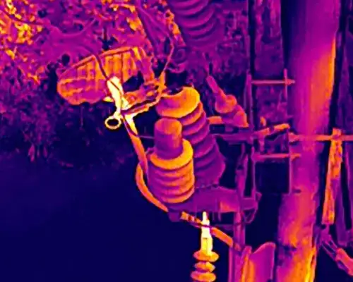 Thermal Drone Inspection of Overhead power and transmission lines