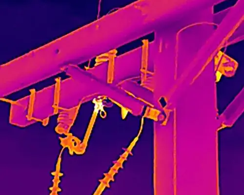 Thermal Drone Inspection of Overhead power and transmission lines